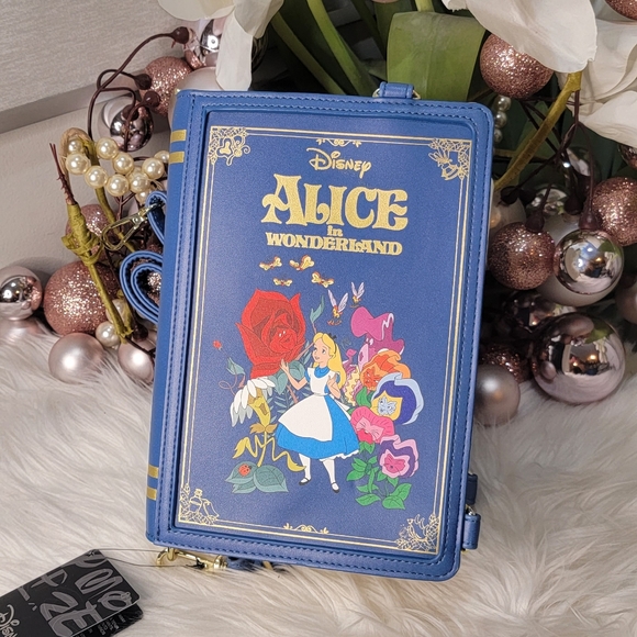 Loungefly CROSSBODY BAG - ALICE IN WONDERLAND - Picture 2 of 8